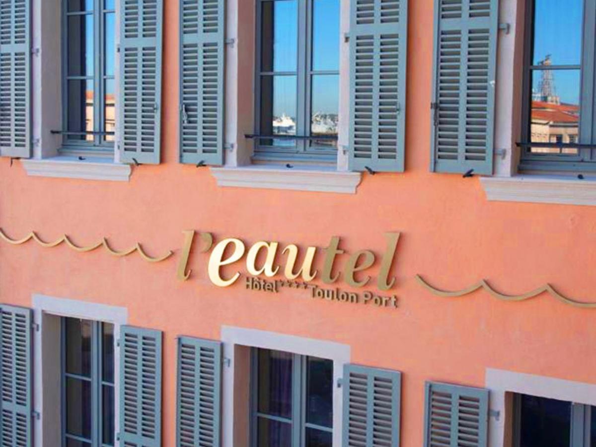 Hôtel L'Eautel Toulon Centre Port Extérieur photo